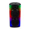 V-tac Soundor 30W Bluetooth hordozható hangszóró LED világítással, 2x8 inch, mikrofonnal - SKU 7677