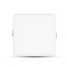 V-tac süllyeszthető mennyezeti szögletes LED panel 15W természetes fehér - SKU 618 világítás