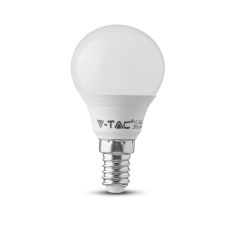 V-tac színváltós P45 RGB+ hideg fehér LED lámpa izzó 3.5W / E14 - 2777 izzó