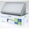 V-tac Szürke fali lámpa 20W meleg fehér IP65