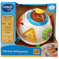 V-Tech oktató sétagolyó bébijáték kreatív és készségfejlesztő