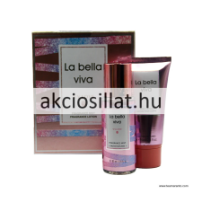 V.V.LOVE La Bella Viva ajándékcsomag ( Testpermet 85ml + Testápoló 75ml ) kozmetikai ajándékcsomag