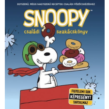 Vad Virágok Kiadó Snoopy családi szakácskönyv gasztronómia