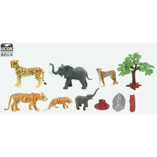 Vadállatok 6 darabos figura készlet 10 cm játékfigura