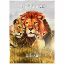 Vadállatok kifestő - A4 gyermek- és ifjúsági könyv