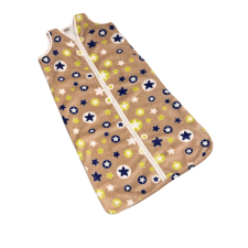 Vaganza 2 Rétegű Wellsoft Hálózsák - Bézs Alapon Csillagos 98 hálózsák, pizsama