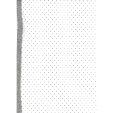 Vaganza mintás pamut babatakaró 70x90 cm - Szürke Csillag babaágynemű, babapléd