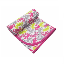 Vaganza Mintás pamut babatakaró 70x90 - Pink/Zöld Kaméleon babaágynemű, babapléd