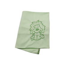  Vaganza Pamut babatakaró, hímzett 70×90 – Zöld/Oroszlán babaágynemű, babapléd