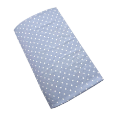 Vaganza Pamut Gumis Stretch Lepedő Mintás 60x120cm / 70x140cm – Kék Pöttyös babaágynemű, babapléd