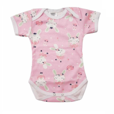 Vaganza Pamut Rövid Ujjú Body Békanyakú 80 - Nyuszis kombidressz, body
