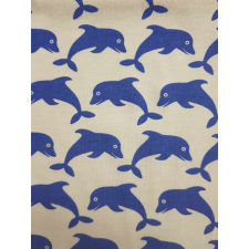 Vaganza Strech lepedő mintás 100x100cm - Delfin lakástextília