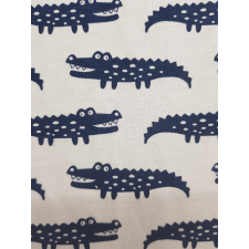 Vaganza Strech lepedő mintás 40x90cm - Krokodil lakástextília