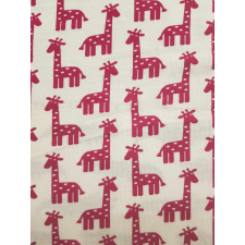 Vaganza Strech lepedő mintás 60x120-70x140cm - Zsiráf lakástextília