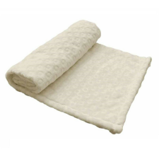  Vaganza takaró wellsoft dupla nyomott mintás 70x90cm Ecrü lakástextília