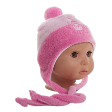 Vaganza Wellsoft Pilóta sapka hímzéssel 50 - Rózsaszín/Pink babasapka, sál