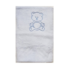 Vaganza Wellsoft takaró hímzett 70×90 - Kék/Oroszlán babaágynemű, babapléd
