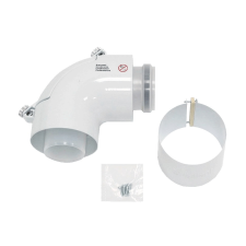 Vaillant koncentrikus könyök 90° idom tisztító nyílással PPs/alu 60/100mm hűtés, fűtés szerelvény