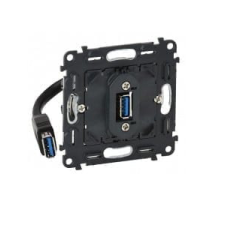 Valena InMatic elővezetékezett USB adatátviteli csatlakozóaljzat mechanizmus villanyszerelés