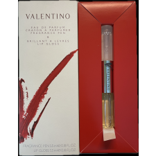 Valentino V Set: edp 5,5ml - Roll On + Szájfény 5,5ml kozmetikai ajándékcsomag