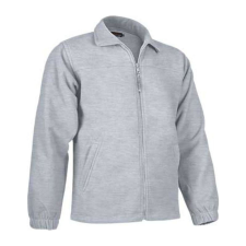 Valento DAKOTA, cipzáros unisex polár pulóver, Marengo Melange-M férfi pulóver, kardigán