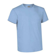 Valento RACING, unisex, környakas rövid ujjú póló, Sky Blue-L férfi póló