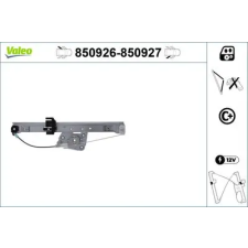 Valeo ablakemelő 850926 autóalkatrész