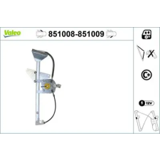 Valeo ablakemelő 851008 autóalkatrész