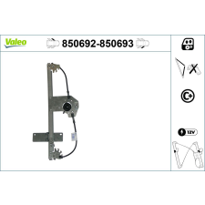 Valeo ablakemelő VALEO 850692 autóalkatrész