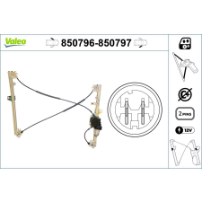 Valeo ablakemelő VALEO 850796 autóalkatrész