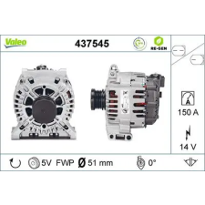 Valeo generátor 437545 autóalkatrész
