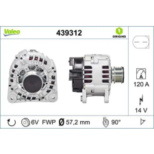 Valeo generátor 439312 autóalkatrész