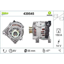 Valeo generátor 439545 autóalkatrész