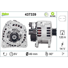 Valeo generátor VALEO 437339 autóalkatrész
