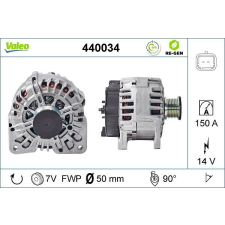 Valeo generátor VALEO 440034 autóalkatrész