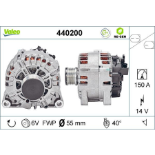 Valeo generátor VALEO 440200 autóalkatrész