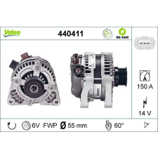 Valeo generátor VALEO 440411 autóalkatrész