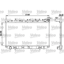 Valeo Hűtő, motorhűtés VALEO 731659 vízhűtő