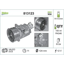 Valeo kompresszor, klíma 813123 autóalkatrész