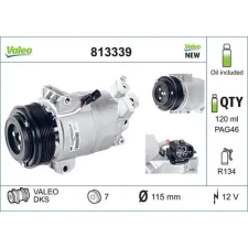 Valeo kompresszor, klíma 813339 autóalkatrész