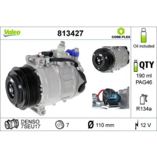 Valeo kompresszor, klíma 813427 autóalkatrész