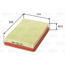 Valeo légszűrő 585269 autóalkatrész