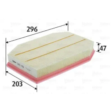 Valeo légszűrő 585491 autóalkatrész