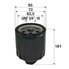 Valeo olajszűrő 586056 autóalkatrész
