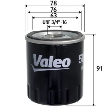 Valeo olajszűrő 586157 autóalkatrész