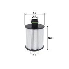 Valeo olajszűrő 586593 autóalkatrész