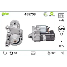 Valeo önindító 455738 autóalkatrész