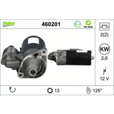 Valeo önindító 460201 autóalkatrész