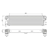 Valeo töltőlevegő-hűtő 818311