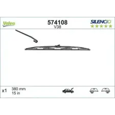 Valeo törlőlapát 574108 autóalkatrész